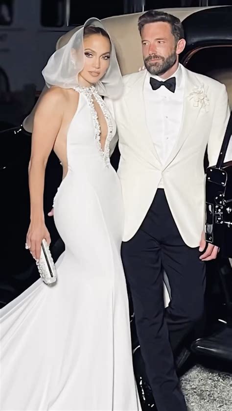 Jennifer Lopez Shares Never Before Seen Wedding Dress Pictures