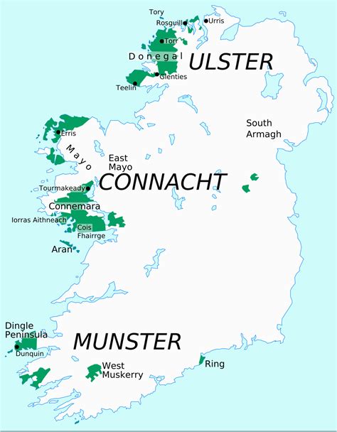 Map Of Ulster Ireland Secretmuseum