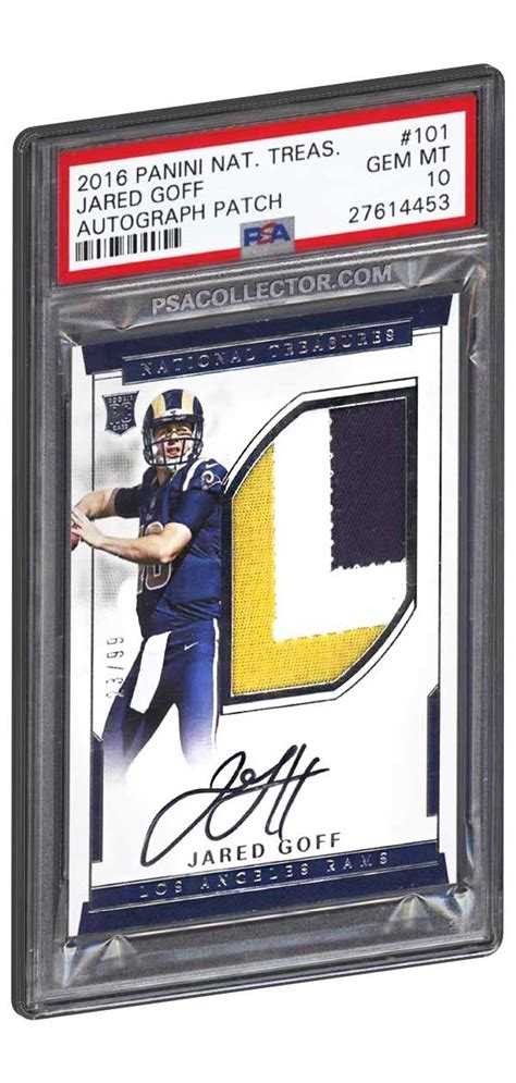 We also carry a great selection of color gemstone jewelry and luxury watches, as well as earrings, necklaces, bracelets and charms. Jared Goff Rookie Card Top 15 List (With images) | Jared goff, Cards, National treasure