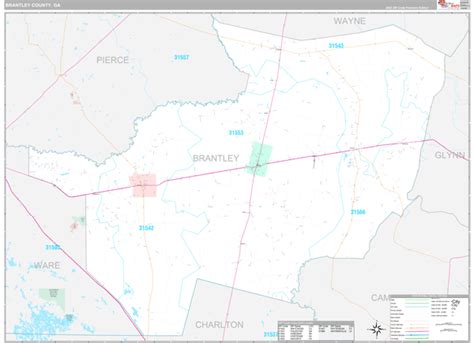 Brantley County Ga Maps