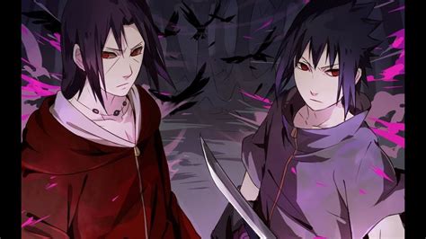 Itachi And Sasuke Amv Black And Blue Youtube