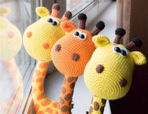 Crochet Giraffe Patterns Youll Love To Make The Whoot Crochet