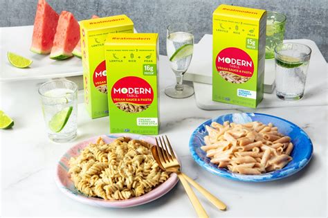 Swap out your wheat pasta for the better tasting, healthy pasta. Modern Table Vegan Sauce & Pasta Meals Reviews & Info