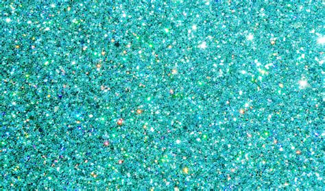 Chunky Glitter X Turquoise Metallic Applied To Leather Firmness