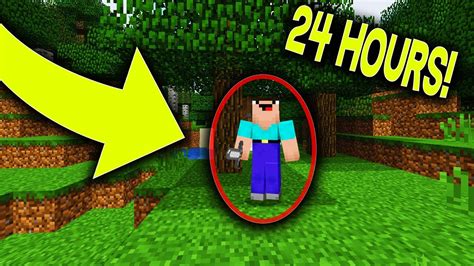 Being A Noob In Minecraft For 24 Hours Youtube