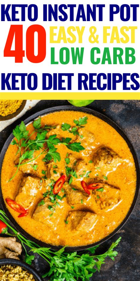 40 Easy Keto Instant Pot Recipes Keto Diet Meals In Minutes