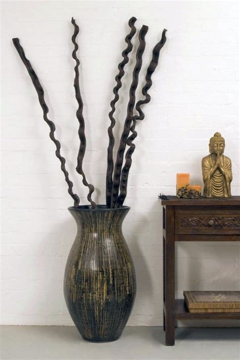 Friends, making attractive pearls sticks using recycled material is a. 18 Sweet Floor Vases with Branches to Decorate Your House