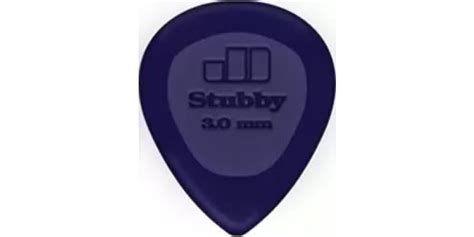 Dunlop Big Stubby Pick 3mm Bass Guitar Plectrum Uk