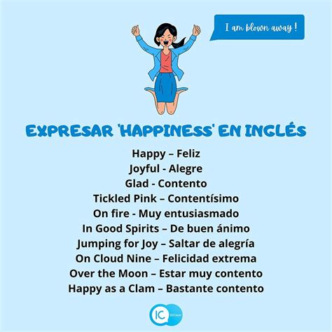 Expresar Felicidad En Inglés Blog Para Aprender Inglés ️ Ic Idiomas