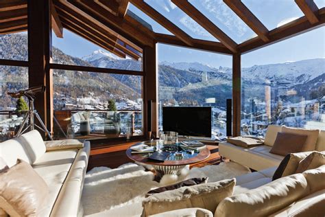 Luxury Ski Chalets In Zermatt Aria Journeys