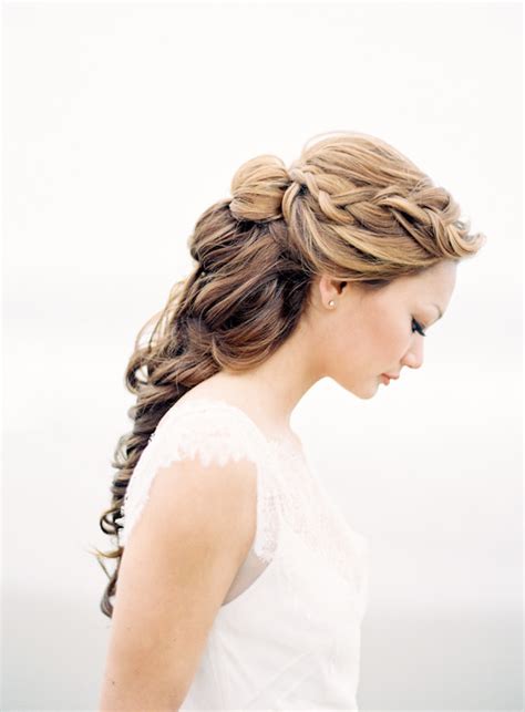 Loose Braid Bridal Hairstyle Wedding And Party Ideas 100
