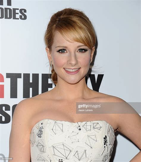 Actress Melissa Rauch Attends The Big Bang Theory 200th Episode