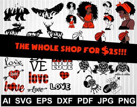 Black Woman Svg African American Svg Cuts Files For Cricut Etsy