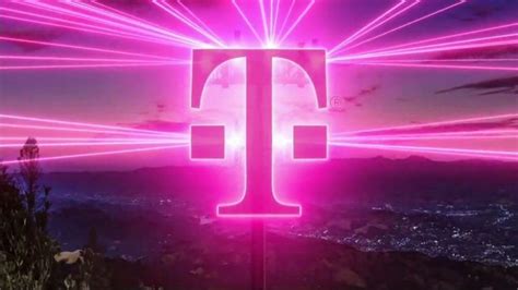 A written or printed representation of the letter t or t. T-Mobile TV Commercial, 'A New Moment in Wireless Has ...