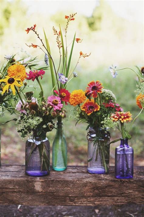 Boho wedding bouquet #weddingbouquet @weddingchicks. 50+ Wildflowers Wedding Ideas for Rustic / Boho Weddings ...