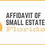 Free Printable Small Estate Affidavit Florida
