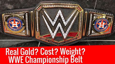 Real Gold In Wwe Championship Belt Cost Weight Of Wwe Championship