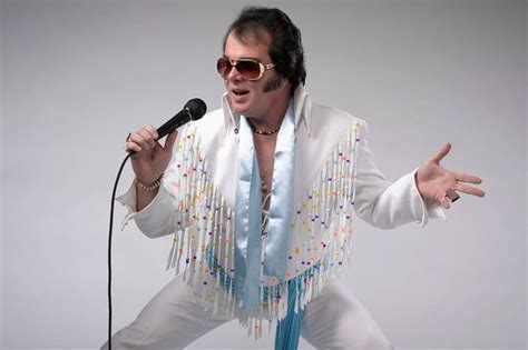 Elvis Presley Impersonators Pay Homage To The King At Colourful