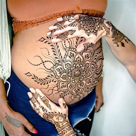 pin on pregnancy henna designs