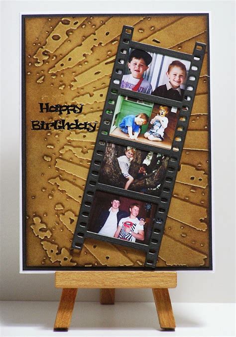 Filmstrip Birthday Film Strip Birthday Card Making Techniques