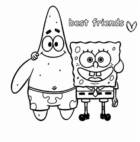 Best Friends Forever Coloring Pages At Free