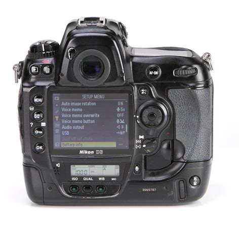 Nikon D3 Dslr Camera Body Only Nikon En El4a Battery And Nikon Dual Mh 22