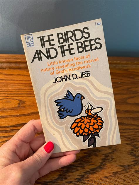 The Birds And The Bees Book Copyright 1971 John D Jess Etsy