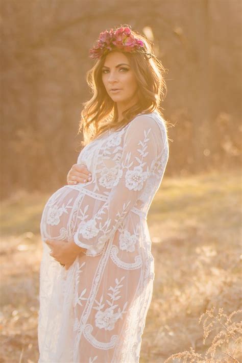 Pittsburgh Maternity Photographer Maternity Gown Photography Lace