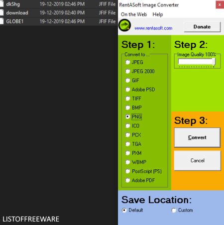 Convert jpeg/jpg images to png files. 6 Best Free JFIF to PNG Converter Software For Windows
