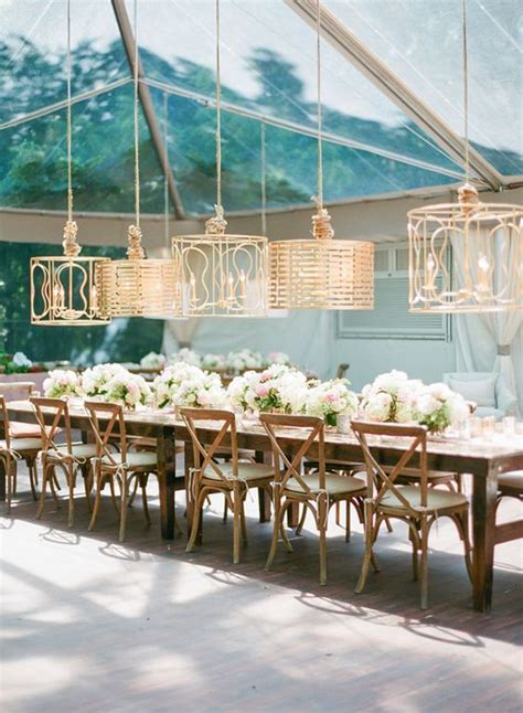 18 Stunning Wedding Reception Decoration Ideas To Steal Modern Lamp