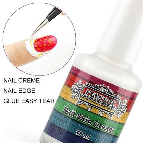 2016 New 15ml Peel Off Liquid Nail Art Anti Overflow Glue Tape Latex