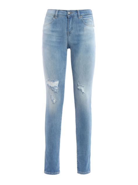 Skinny Jeans Fay Ripped Faded Denim Jeans Ntw8234524l0jnu005