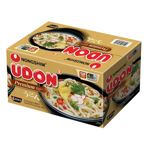 Nongshim Udon Noodle Soup Bowl 9 73 Oz 6 Count
