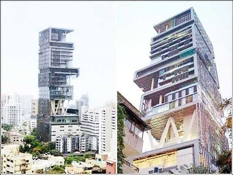Before moving into antilia, mukesh ambani and family lived with his younger brother and industrialist anil ambani and his family in an 18 floor building in south. Ambani's Mumbai house Antillia | Billion dollar house ...