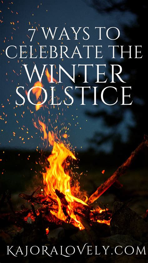 7 Ways To Celebrate The Winter Solstice — Kajora Lovely Winter Solstice Winter Solstice
