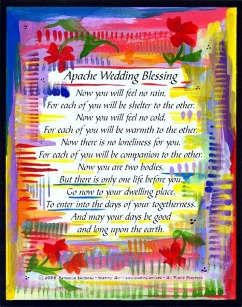 Apache Wedding Wedding Blessing Wedding Anniversary