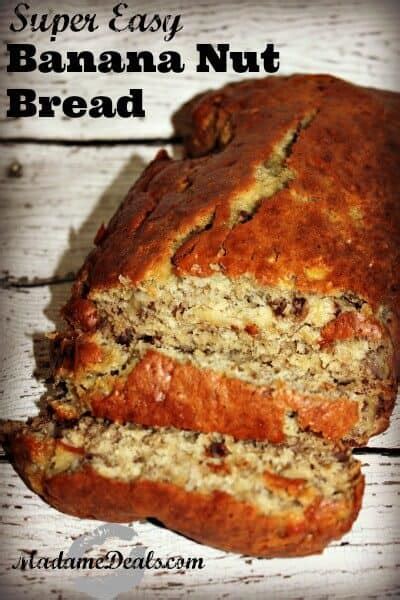 Banana nut bread can be a perfect snack or a great addition to any meal. Easy Banana Nut Bread Recipe - Real Advice Gal
