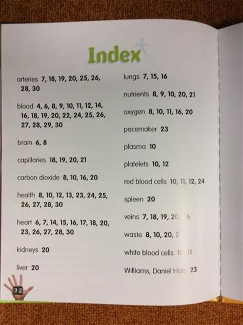 The indexer has broken down the. Text Features - Samuel Beck Elementary