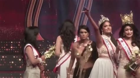 Mrs Sri Lanka Mrs World Arrested Over Bust Up At Beauty Pageant