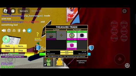 Trading Gamepass2x Money Update 173 Blox Fruits Youtube