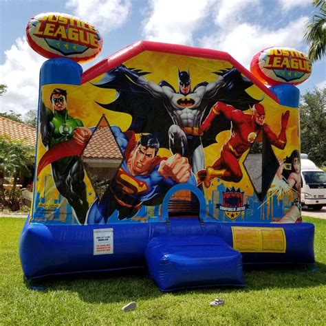 Justice League 15x15 Funtime Bounce Houses