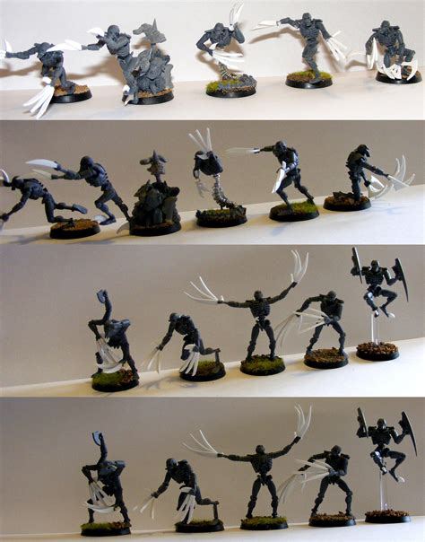Conversion Flayed Ones Necrons Warhammer 40000 Collage Of All The