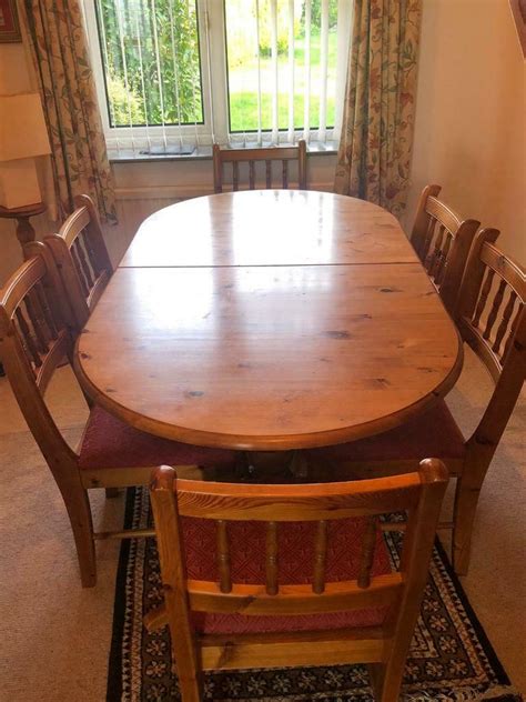 All of this recycled wood furniture is individually bench made and finished to order. Solid Pine Dining Table & 6 Chairs- | in Danbury, Essex ...