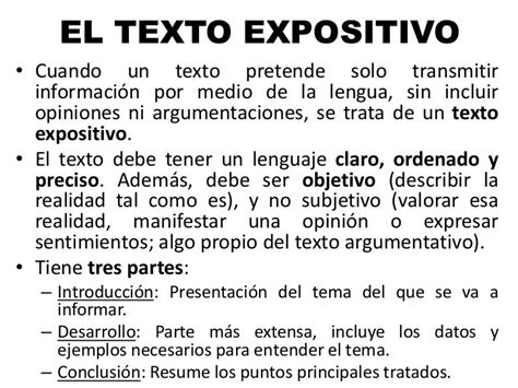 Ejemplo De Un Texto Expositivo Ejemplo De Texto Expositivo Textos Pdmrea