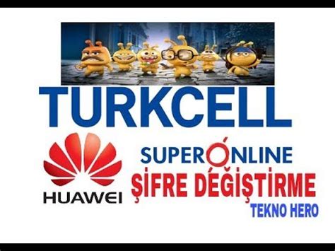 Turkcell SuperOnline WİFİ Şifre Değiştirme Superonline Modem Şifresi