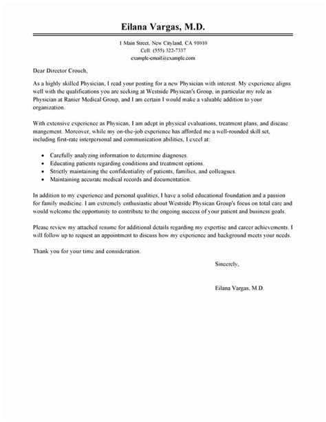 Maybe you would like to learn more about one of these? Cover Letter for Medical School Unique Best Doctor Cover ...