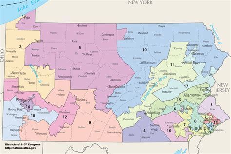 Pennsylvanias Congressional Districts Wikipedia