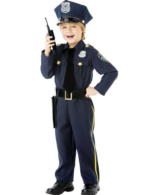 Costumes New York City Cop Boys American Police Officer Book Week Fancy