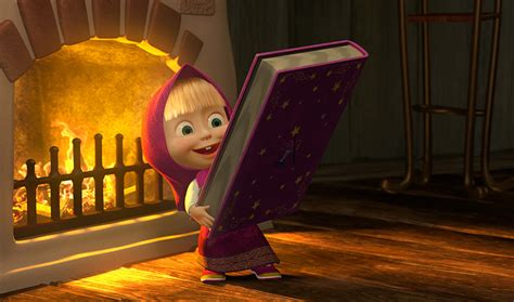 Animaccord Hachette Partner For Masha And The Bear The Toy Book