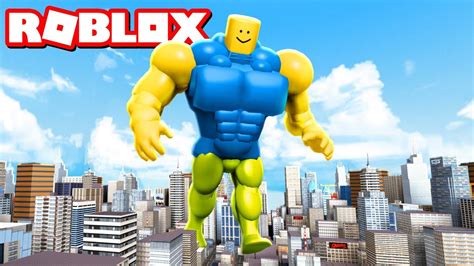 Giant Roblox Monster Noob Attack Youtube